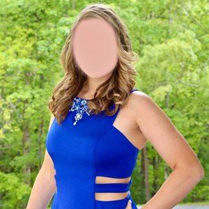 Royal Blue Prom/ Formal Dress